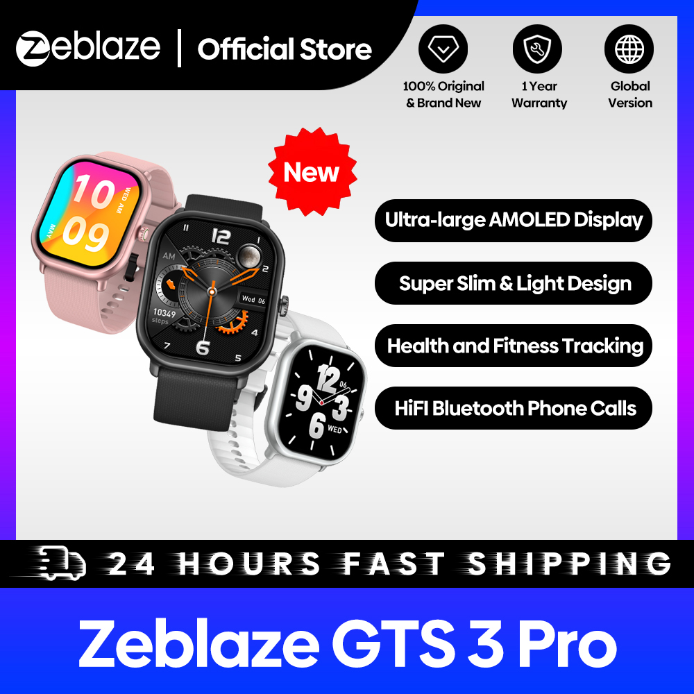 New Zeblaze GTS 3 Pro Voice Ca – Smartwatch Faces recenzja i cena