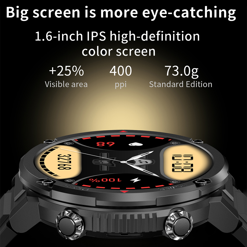 Smart Watch 1.6inch 400*400 Ro – Smartwatch M Active recenzja i cena