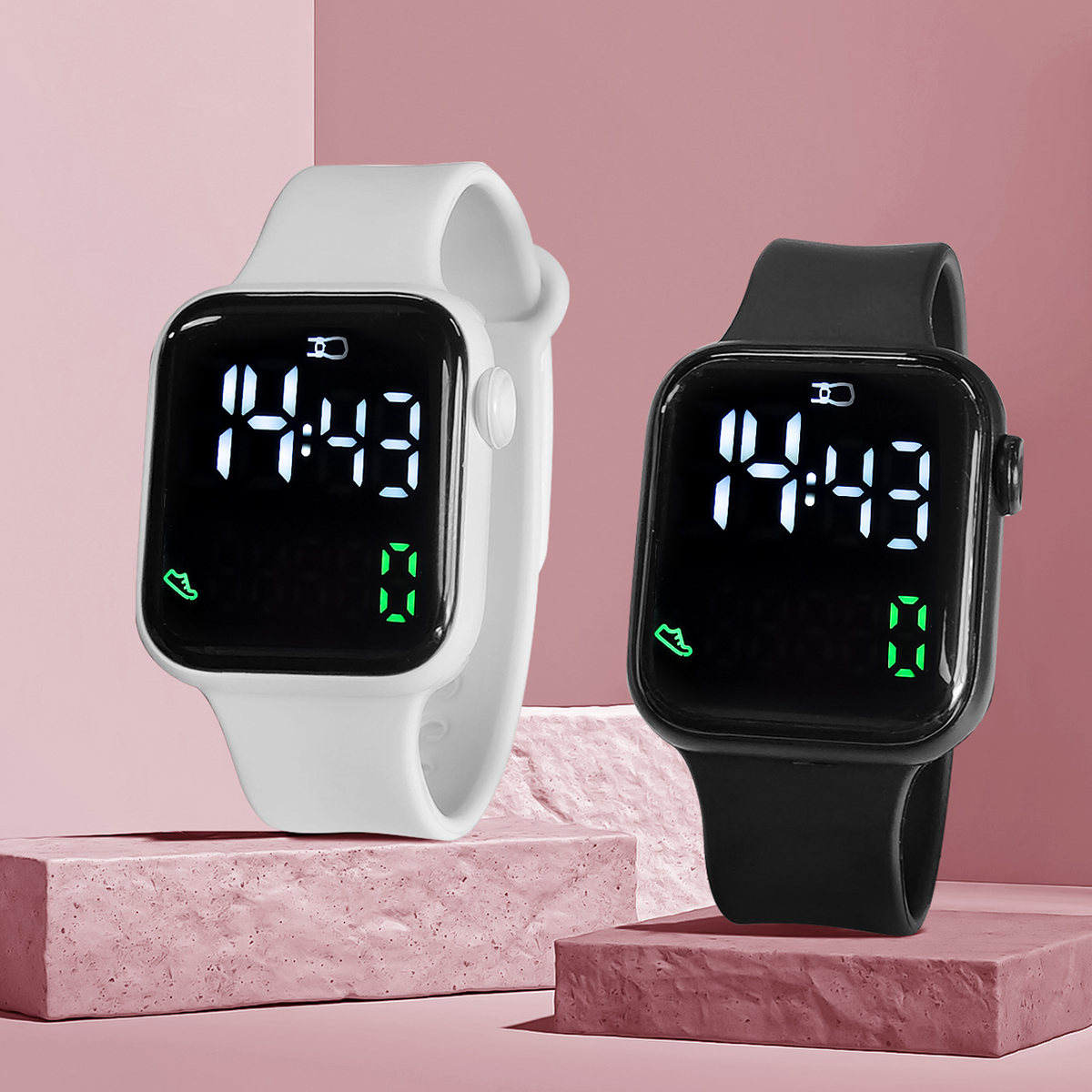 New 2PCS Student Minimalist Sm – Smartwatch Icon recenzja i cena