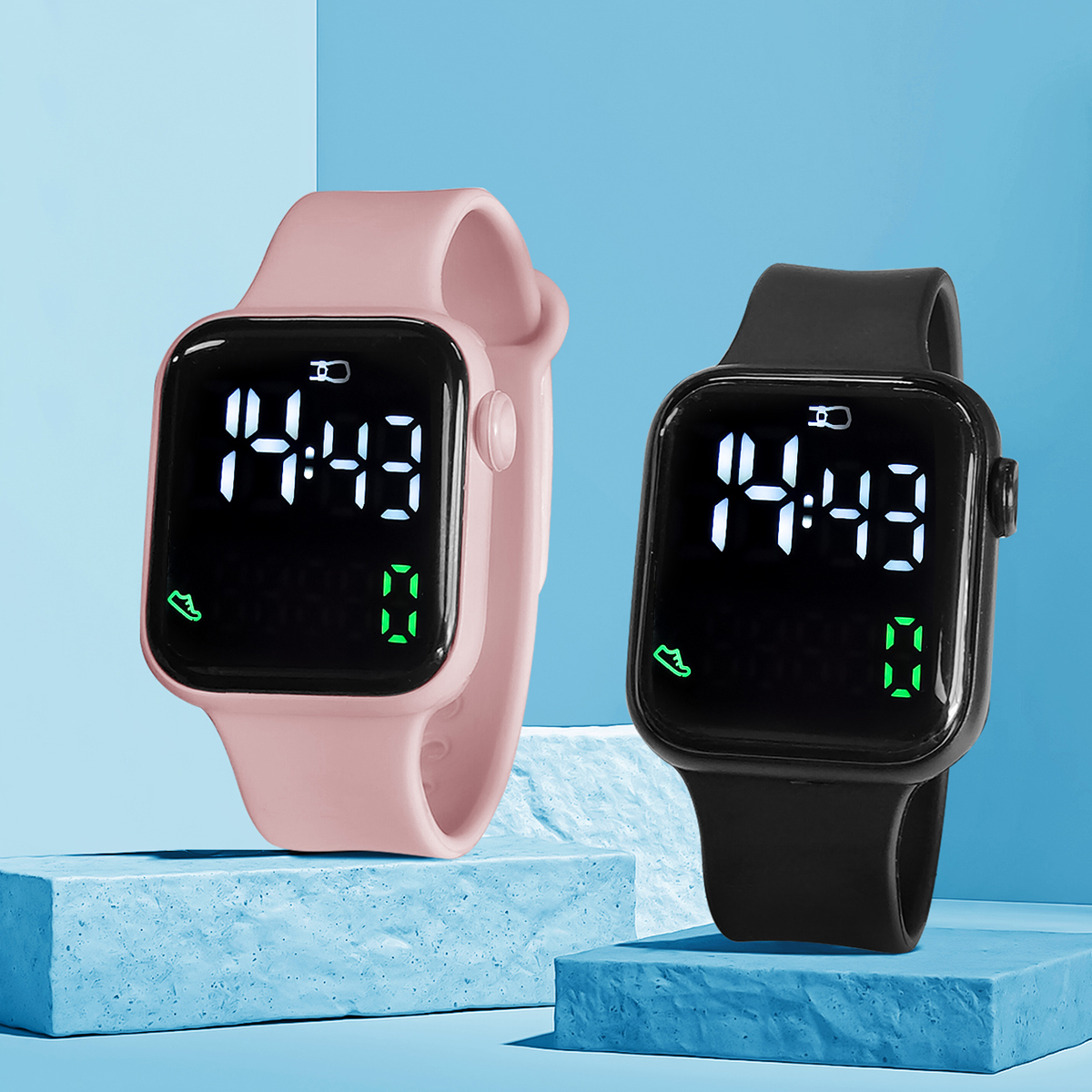 New 2PCS Student Minimalist Sm – Smartwatch Icon recenzja i cena