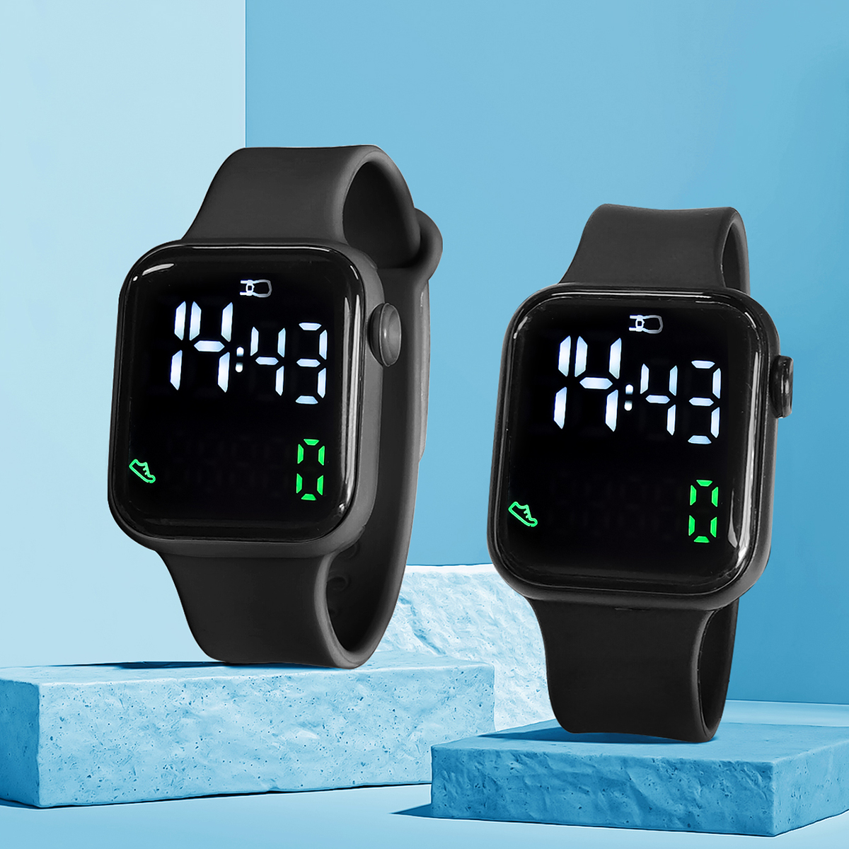 New 2PCS Student Minimalist Sm – Smartwatch Icon recenzja i cena