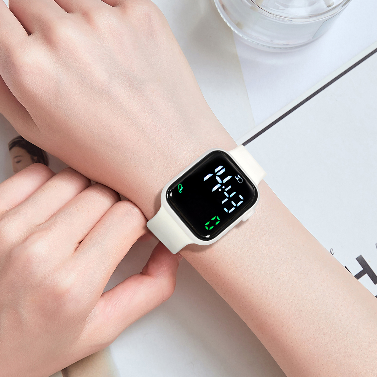 New 2PCS Student Minimalist Sm – Smartwatch Icon recenzja i cena