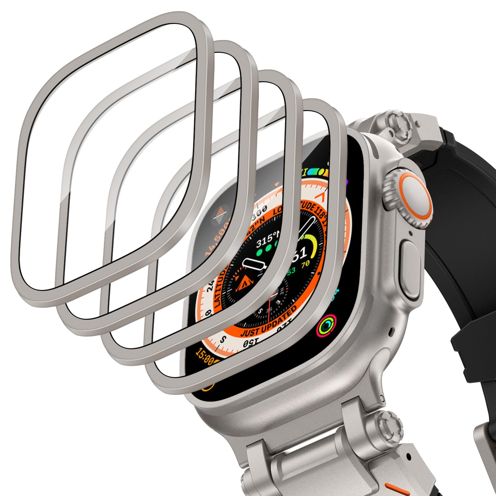 Aluminium Alloy Case+Tempered  – Smartwatch Case recenzja i cena