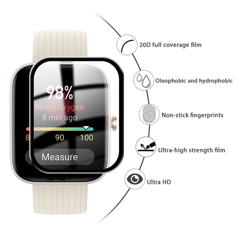 1-5Pcs Screen Protector For Am – Amazfit Smartwatch Accessories recenzja i cena