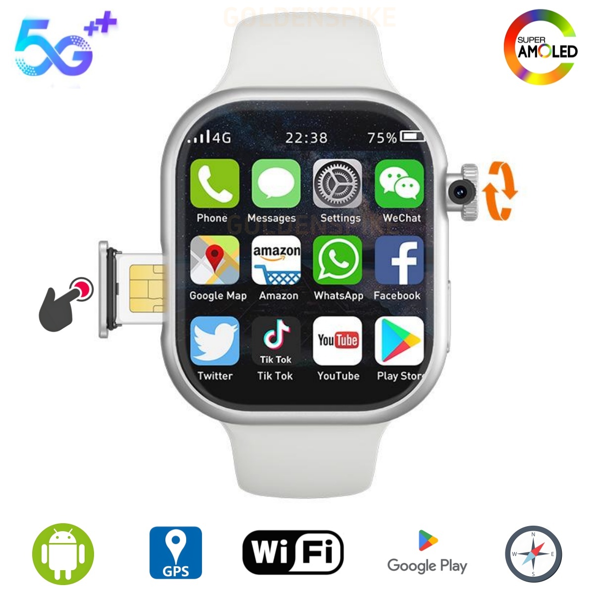 5G Smart Watch S10 Series Andr – Smartwatch Faces recenzja i cena