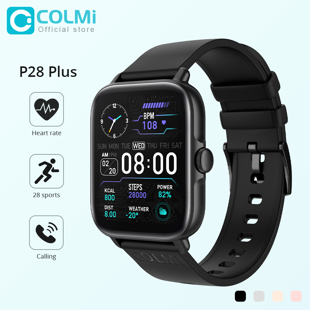 COLMI P28 Plus Bluetooth Answe – Smartwatch Faces recenzja i cena