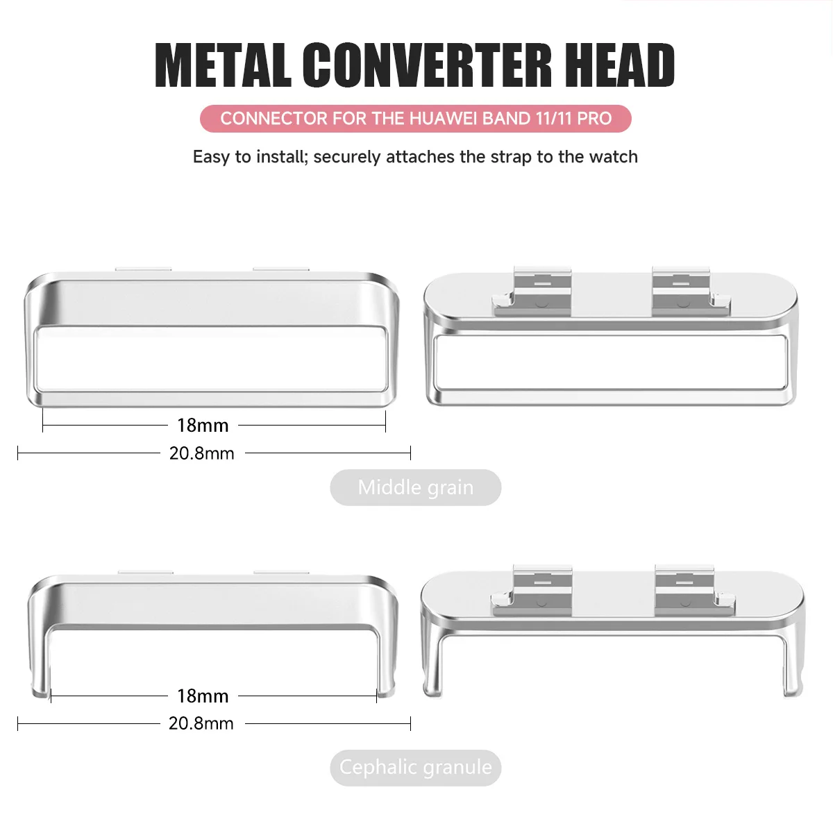 Stainless Steel Metal Accessor – Watch Band Connector recenzja i cena