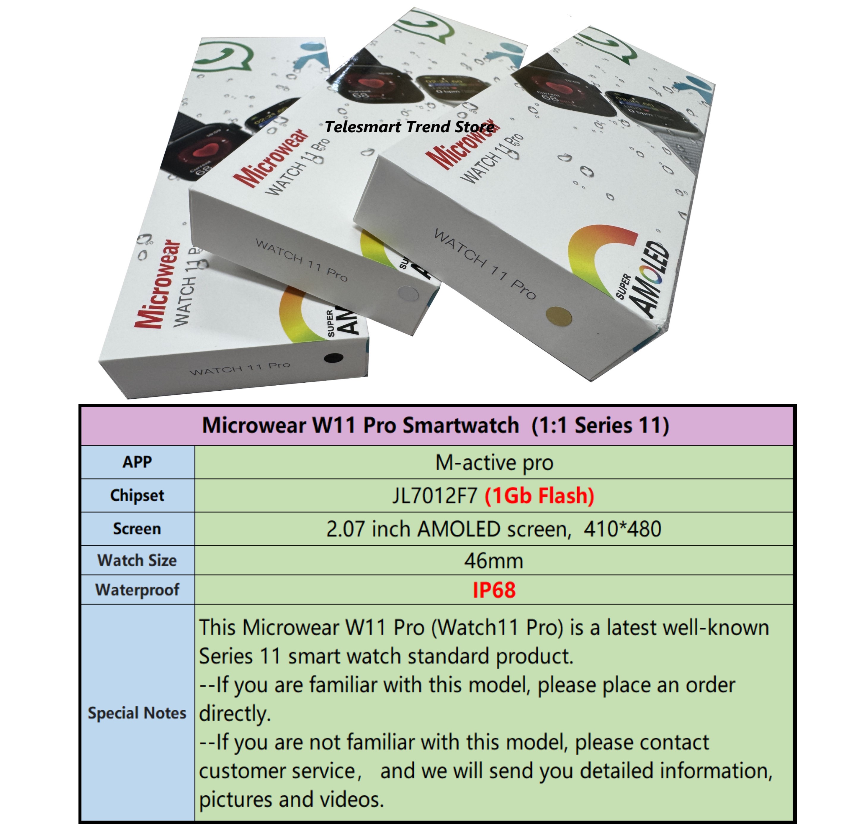 Latest W11 Pro Smart Watch S11 – Smartwatch M Active recenzja i cena