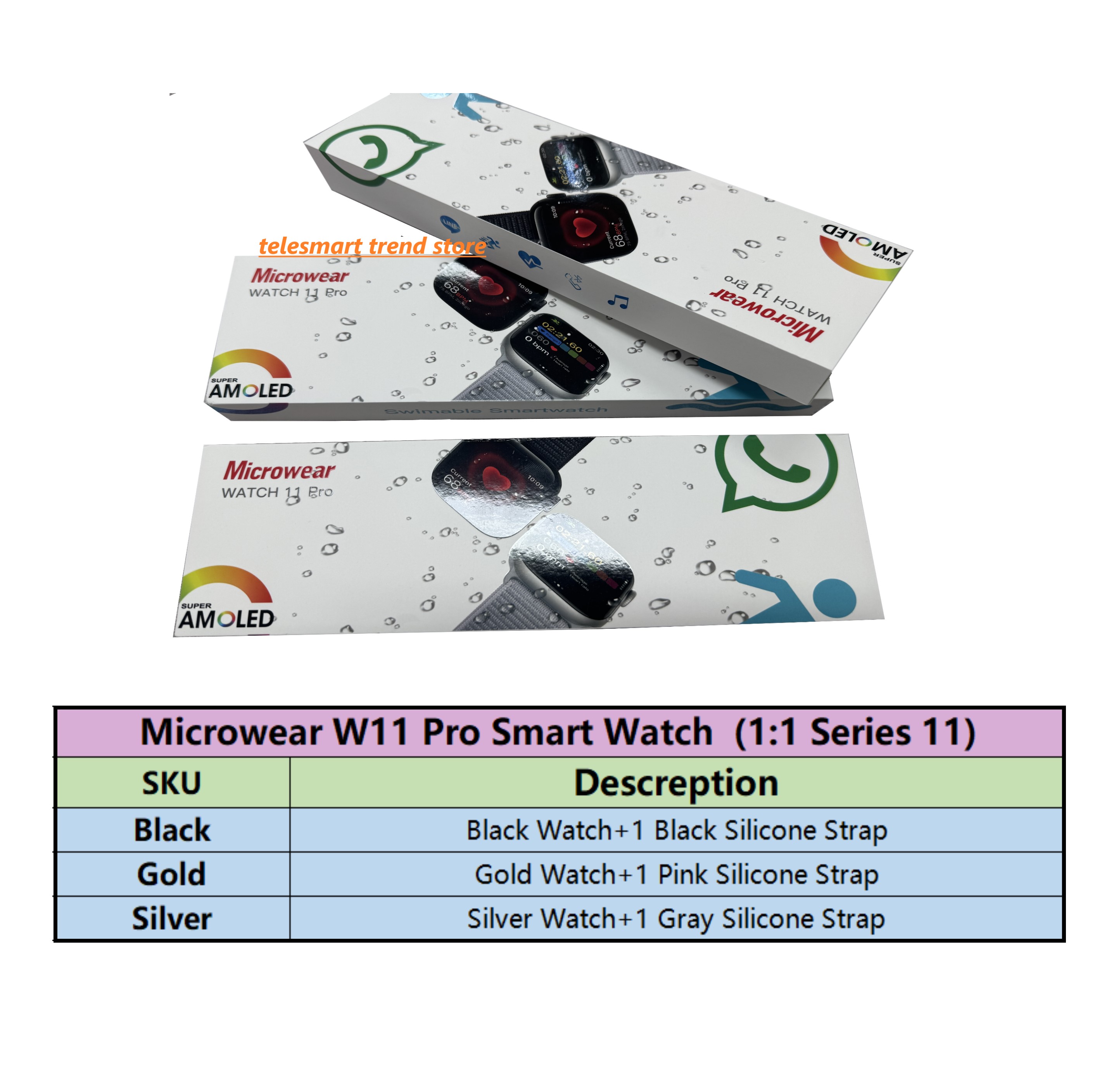 Latest W11 Pro Smart Watch S11 – Smartwatch M Active recenzja i cena